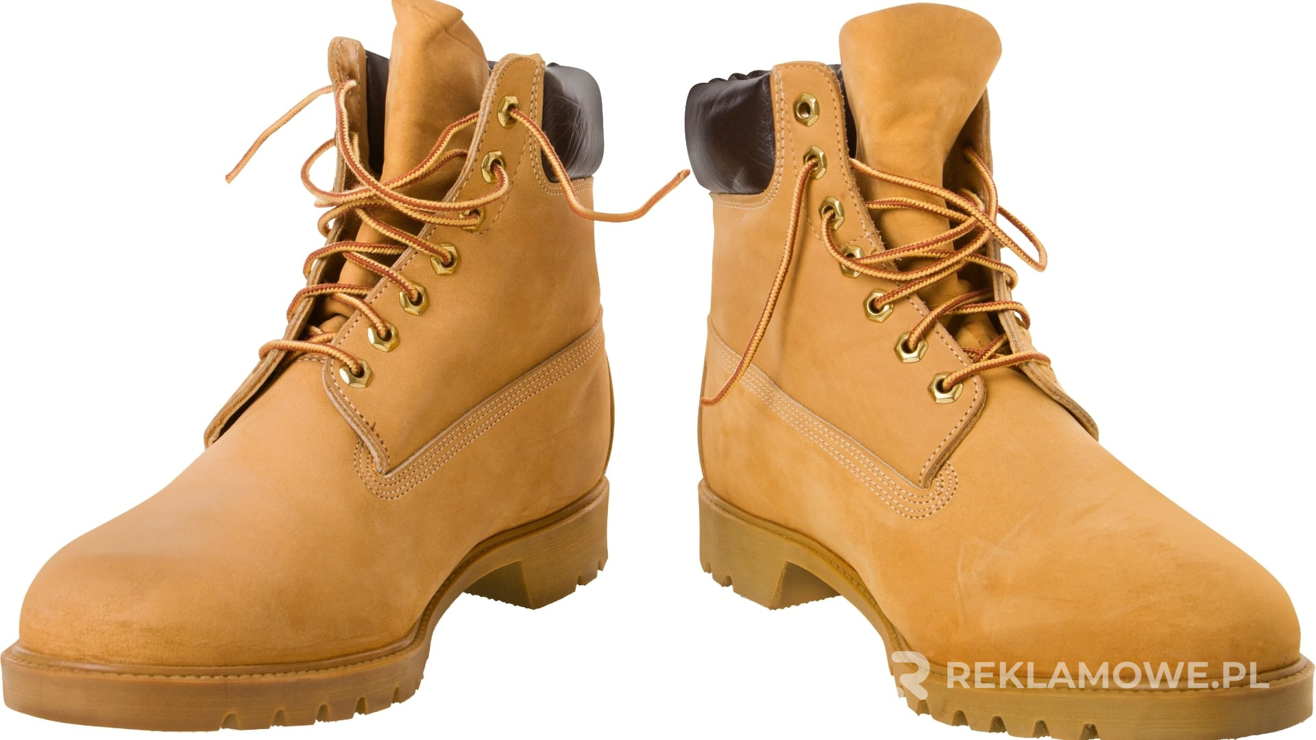 Spersonalizowane buty reklamowe na promocyjnym stoisku