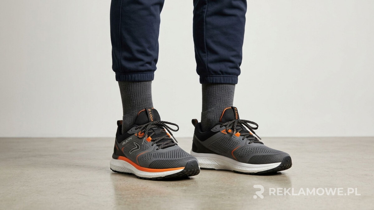 Personalizowane buty reklamowe z różnymi technikami znakowania